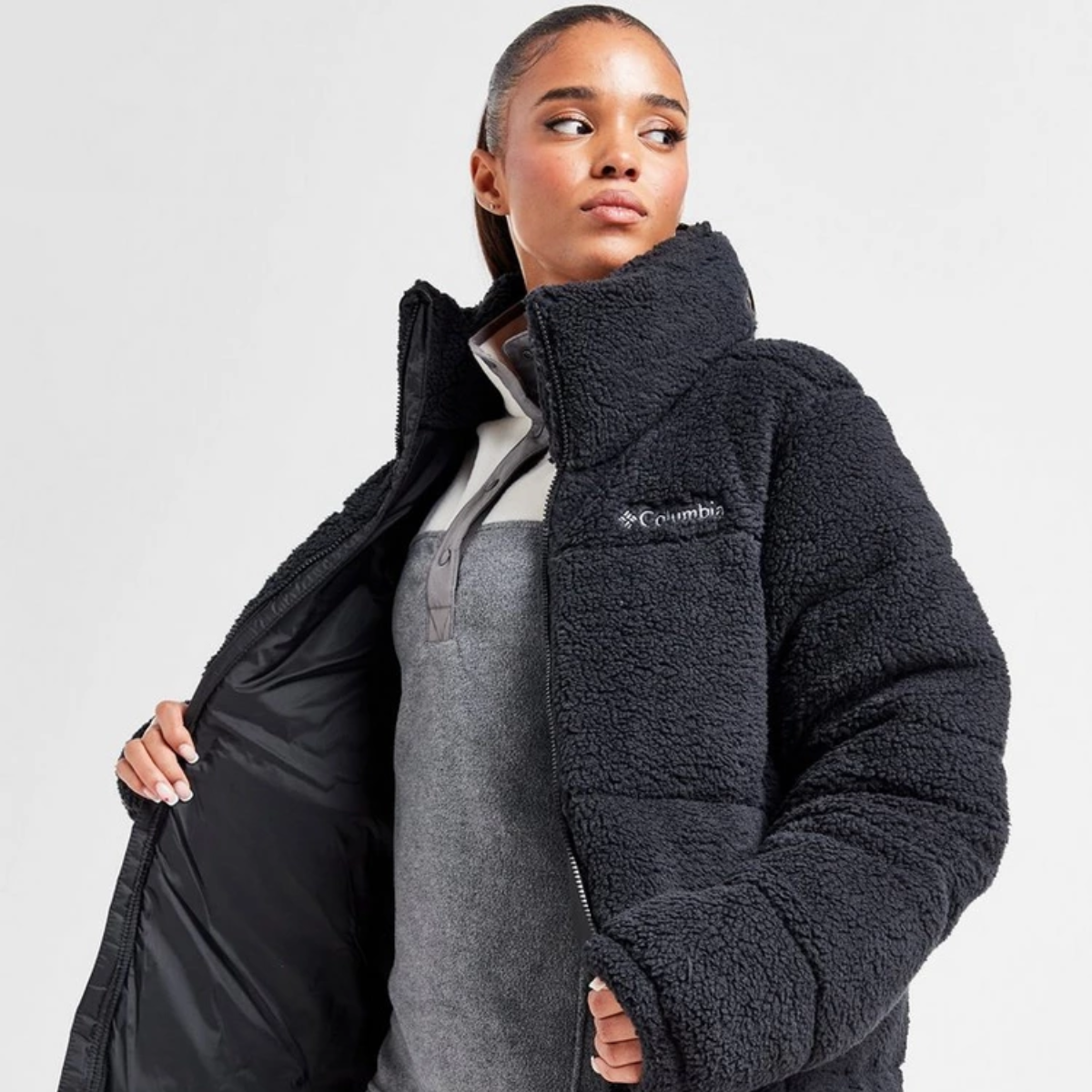 Columbia Puffect Sherpa Oversized Jacket