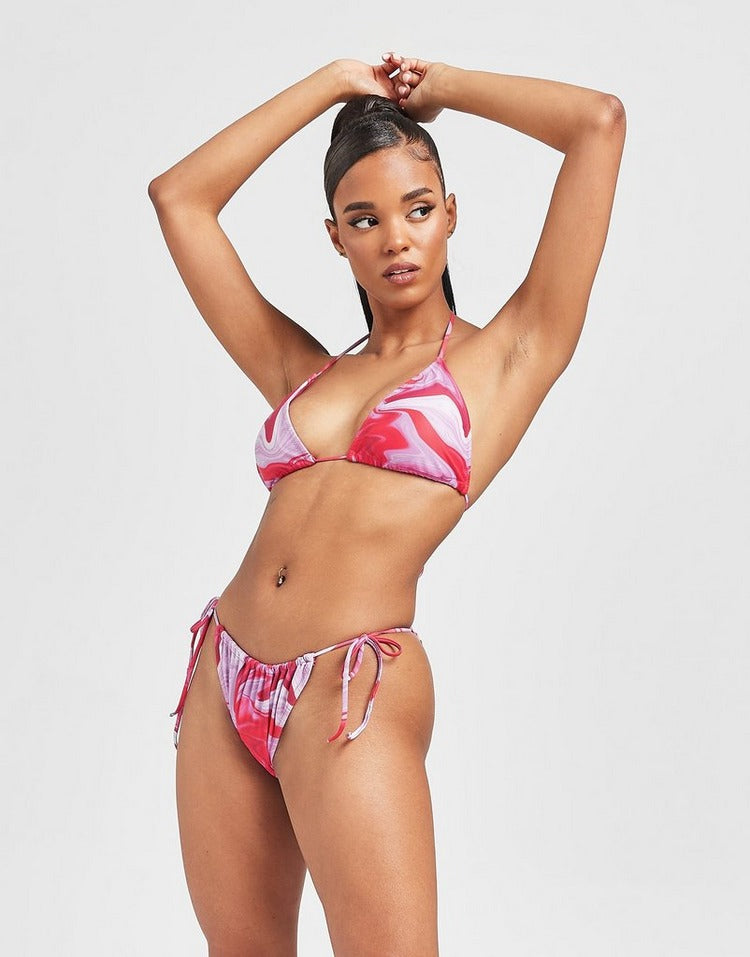 Pink Soda Sport Parte de Baixo de Bikini Fiesta Swirl