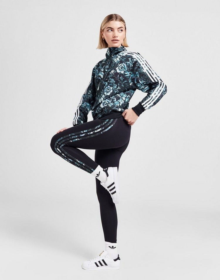 adidas Originals Floral 3-Stripes Leggings