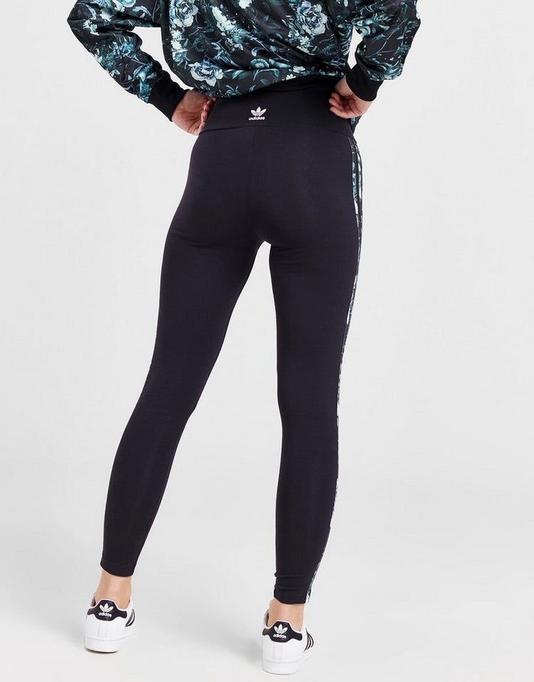 adidas Originals Floral 3-Stripes Leggings