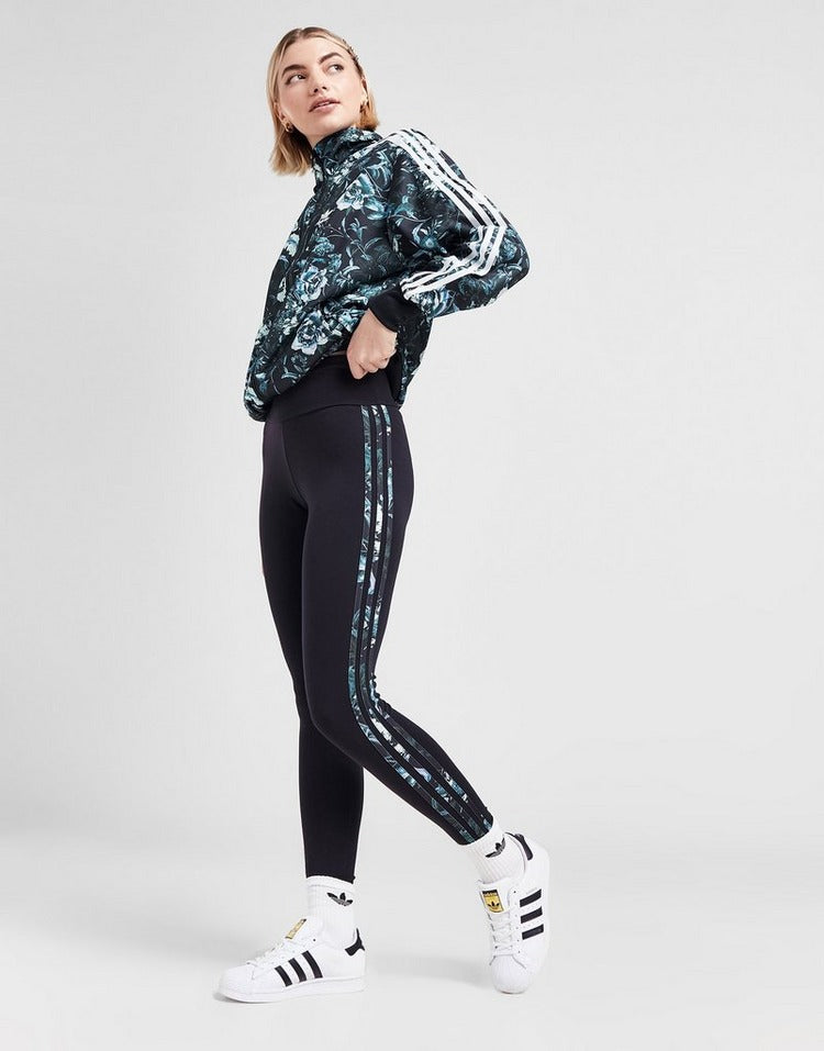 adidas Originals Floral 3-Stripes Leggings